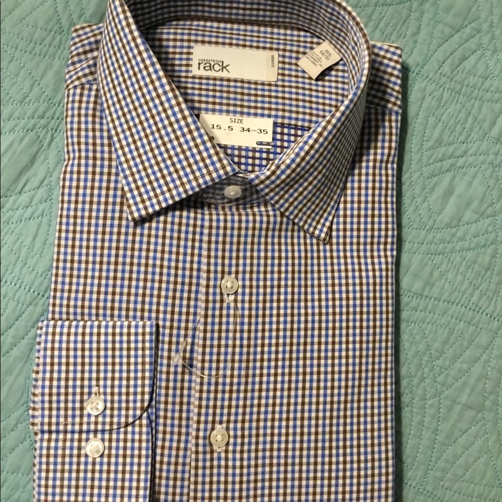 NWT Nordstrom dress shirt 15.5